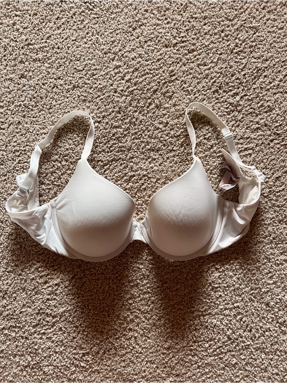 White Victoria Secret TShirt Bra